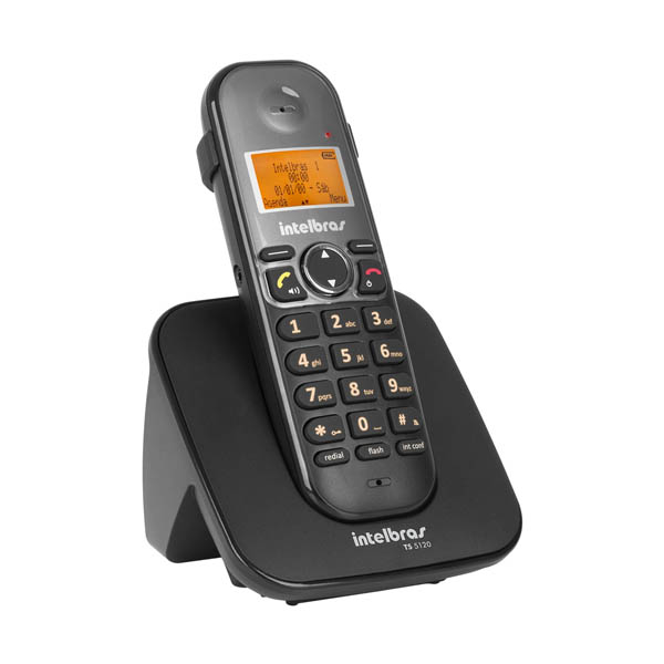 Telefone Sem Fio Intelbras Ts 5120 Viva Voz E Ent. Para Fone - TSF5120V